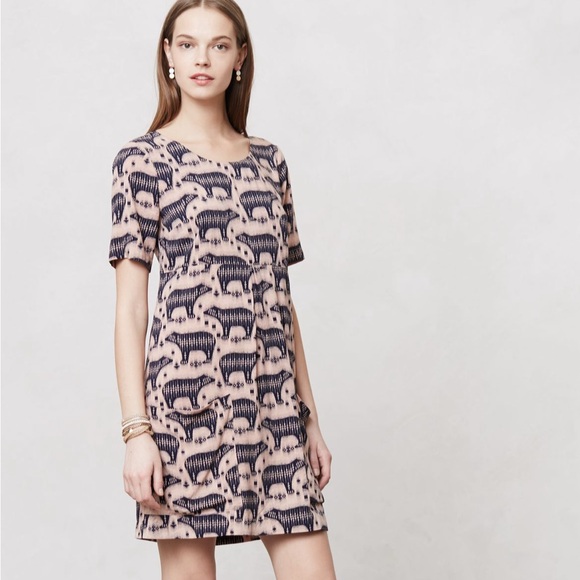 Anthropologie Dresses & Skirts - Zola Bear Shift Dress